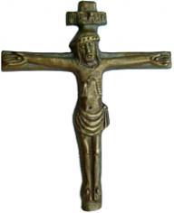 Egino Weinert: Bronzekreuz mit Corpus. 