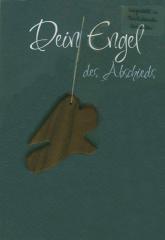 Dein Engel des Abschieds. Holz-Engel-Karte mit Umschlag