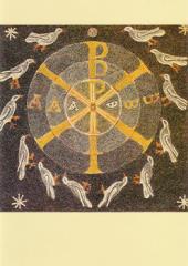 Produktbild: Monogramm Christi - Mosaik im Baptisterium v. Albenga