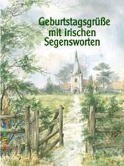 Produktbild: Geburtstagsgr��e mit irischen Segensworten