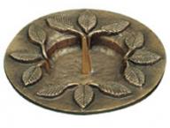 Produktbild: Bronze-Kerzenst�nder mit Blattmotiven