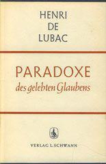 Produktbild: Paradoxe des gelebten Glaubens