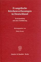 Produktbild: Evangelische Kirchenverfassungen in Deutschland