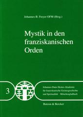 Produktbild: Mystik in den franziskanischen Orden