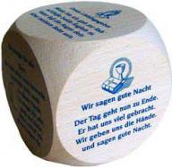 Produktbild: Gebetsw�rfel mit klassischen Abendgebeten f�r Kinder