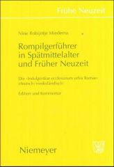 Miedema, Nine: Rompilgerfhrer in Sptmittelalter und Frher Neuzeit