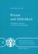 Hartmann, Norbert: Person und Sittlichkeit