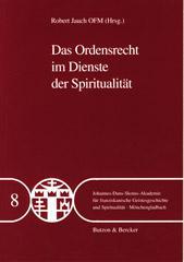 Produktbild: Das Ordensrecht im Dienste der Spiritualit�t