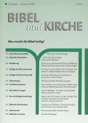 Bibel und Kirche - 57. Jahrgang (4 / 2002)
