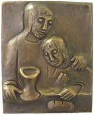 Produktbild: Bronzepatronal Johannes, der Lieblingsj�nger - klein