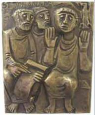 Produktbild: Bronzepatronal Johannes der Evangelist - klein