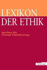 Produktbild: Lexikon der Ethik