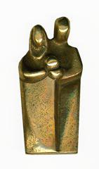 Produktbild: Bronzefigur 'Heilige Familie'