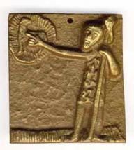 Produktbild: Bronzepatronal Johannes der T�ufer - klein