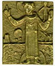 Produktbild: Bronzepatronal Antonius von Padua - klein
