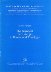 Produktbild: Der Standort der Liturgie in Kirche und Theologie