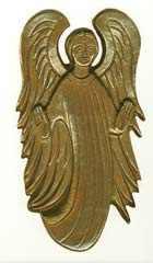 Produktbild: Bronze-Relief Engel