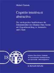 Produktbild: Cognitio intuitiva et abstractiva