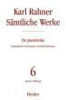 Rahner, Karl: Smtliche Werke - Band  6/1