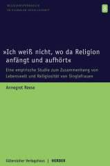 Produktbild: 'Ich wei nicht, wo da Religion anfngt und aufhrt'