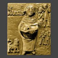 Produktbild: Bronzepatronal Markus - mittel
