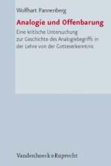 Pannenberg, Wolfhart:  Analogie und Offenbarung