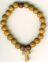 Produktbild: Rosenkranz-Armband mit Tau-Anh�nger