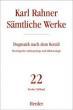 Rahner, Karl: Smtliche Werke - Band 22/2