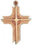 Produktbild: Kreuz-Anhänger Bronze -Tombak -