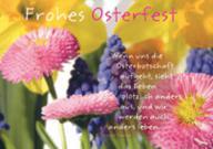 Produktbild: Briefkarte Ostern: Frohes Osterfest