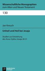 Kreuch, Jan: Unheil und Heil bei Jesaja