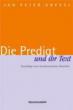 Grevel, Jan Peter: Die Predigt und ihr Text