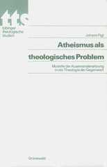 Produktbild: Atheismus als theologisches Problem
