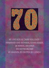 Produktbild: Beuroner Limerick zum 70. Geburtstag